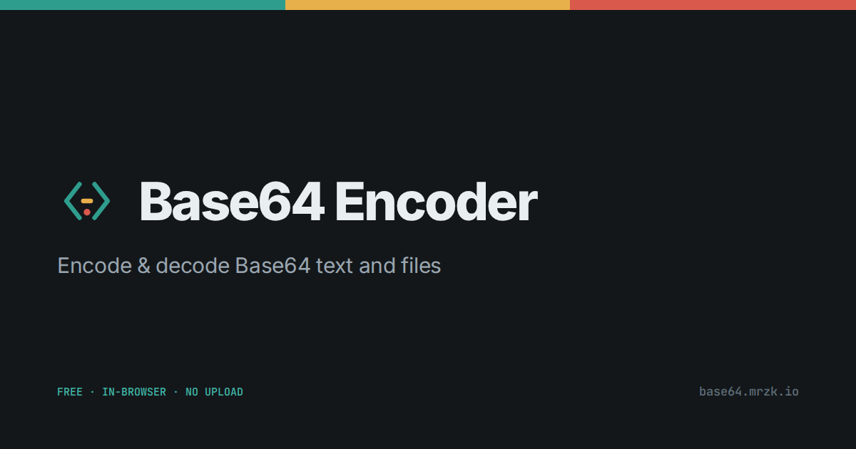 Base64 Encoder